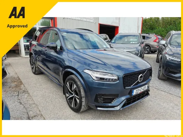 Volvo XC90 MPV, Petrol Plug-in Hybrid, 2022, Blue
