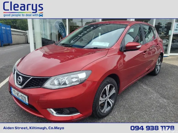 Nissan Pulsar Hatchback, Diesel, 2017, Red