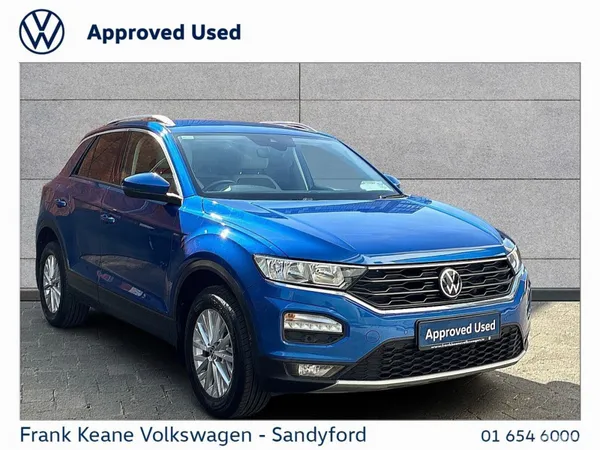 Volkswagen T-Roc SUV, Petrol, 2022, Blue