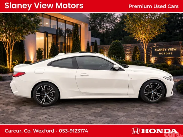 BMW 4-Series Coupe, Diesel, 2023, White