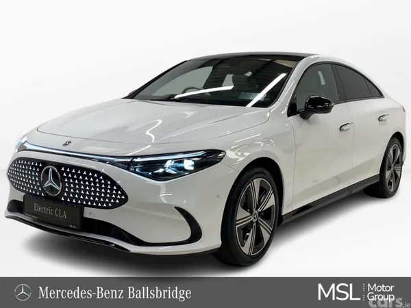 Mercedes-Benz CLA Saloon, Electric, 2026, White
