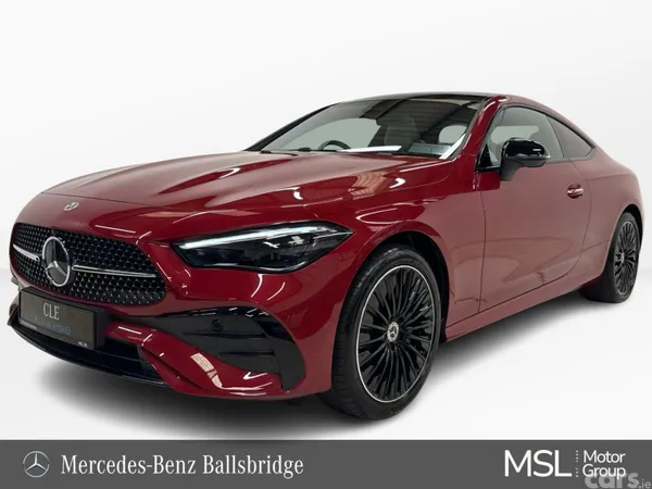 Mercedes-Benz CLE Saloon, Petrol Plug-in Hybrid, 2027, Red