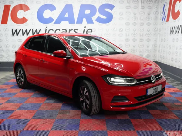 Volkswagen Polo Hatchback, Petrol, 2021, Red