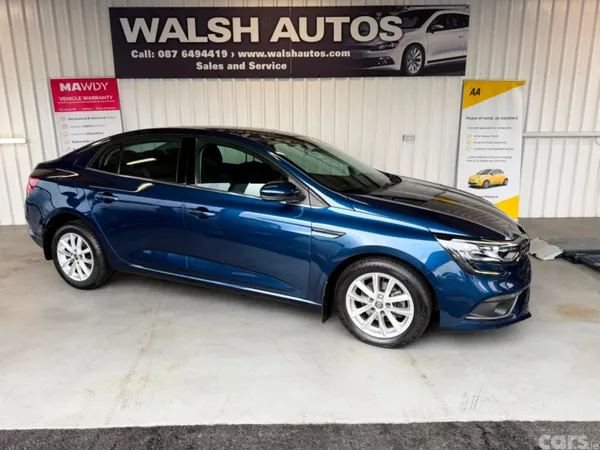 Renault Megane Saloon, Petrol, 2021, Blue