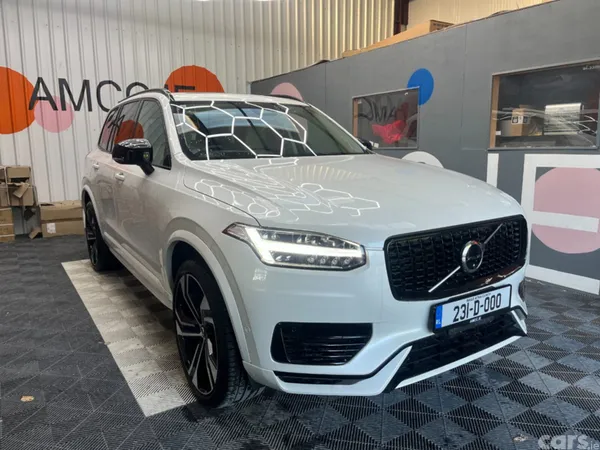 Volvo XC90 SUV, Petrol Plug-in Hybrid, 2023, White
