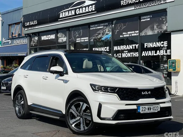 Kia Sorento SUV, Petrol Plug-in Hybrid, 2022, White