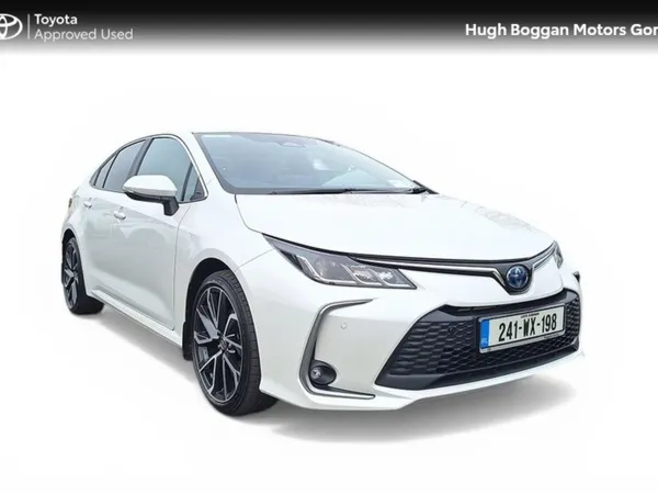 Toyota Corolla Saloon, Petrol Hybrid, 2024, White