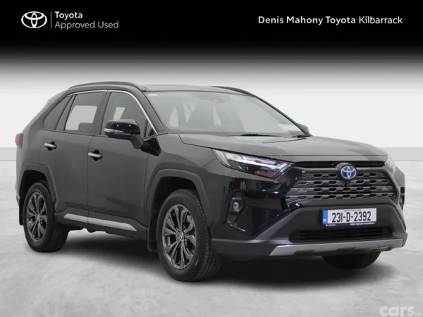 Toyota RAV4 SUV, Petrol Hybrid, 2023, Black