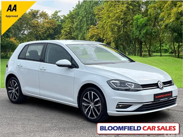 Volkswagen Golf Hatchback, Petrol, 2019, White