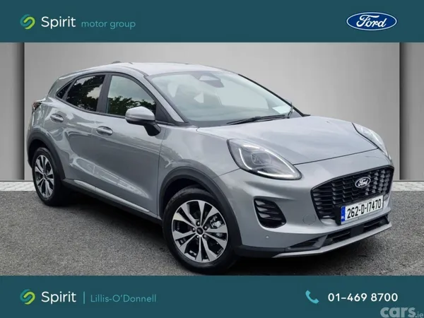 Ford Puma SUV, Petrol, 2026, Silver