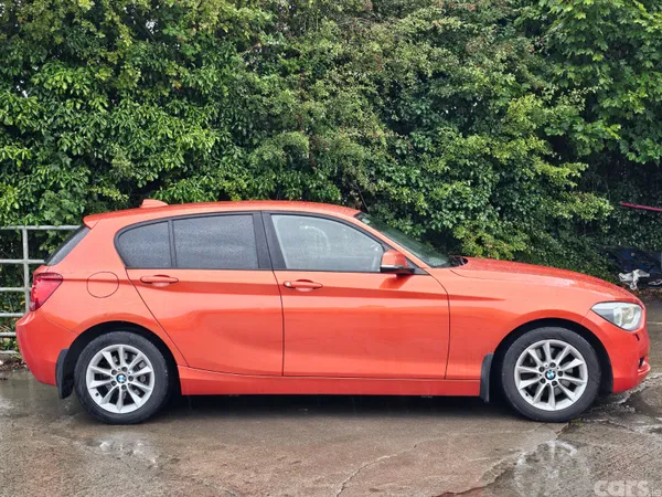 BMW 1-Series Hatchback, Petrol, 2015, Orange