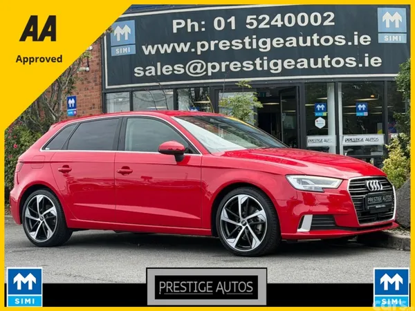 Audi A3 Hatchback, Petrol, 2021, Red