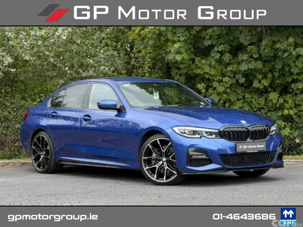 BMW 3-Series Saloon, Petrol Plug-in Hybrid, 2019, Blue