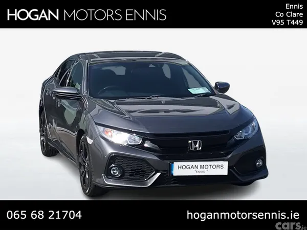 Honda Civic Hatchback, Petrol, 2018, Grey