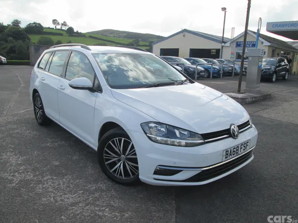 Volkswagen Golf Estate, Diesel, 2019, White