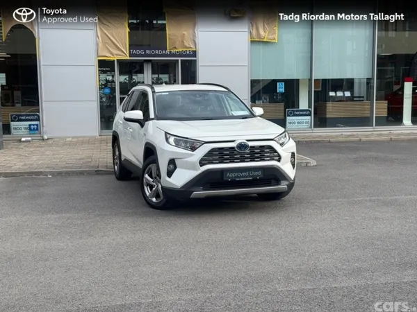 Toyota RAV4 SUV, Petrol Hybrid, 2022, White