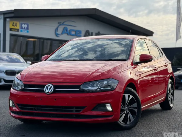 Volkswagen Polo Hatchback, Petrol, 2019, Red