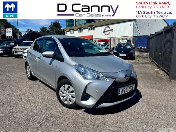 Toyota Vitz Hatchback, Petrol, 2018, Silver