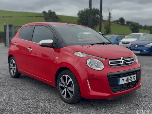 Citroen C1 Hatchback, Petrol, 2017, Red