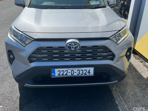 Toyota RAV4 SUV, Petrol Hybrid, 2022, Grey
