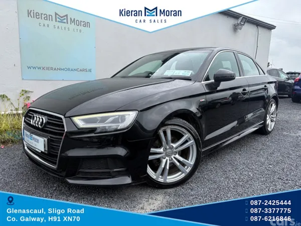 Audi A3 Saloon, Diesel, 2019, Black
