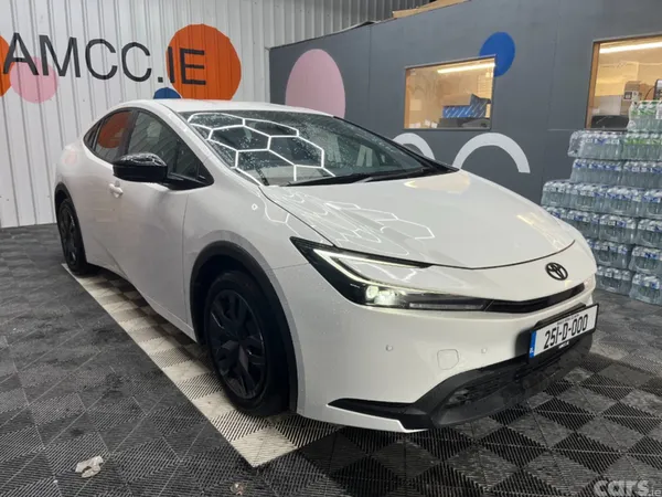 Toyota Prius Saloon, Petrol Hybrid, 2025, White