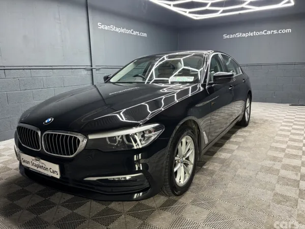 BMW 5-Series Saloon, Diesel, 2018, Black