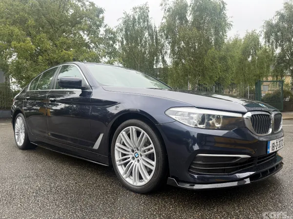 BMW 5-Series Saloon, Diesel, 2018, Blue