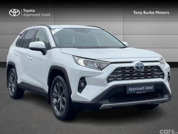 Toyota RAV4 SUV, Petrol Hybrid, 2024, White