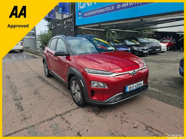 Hyundai KONA MPV, Electric, 2019, Red