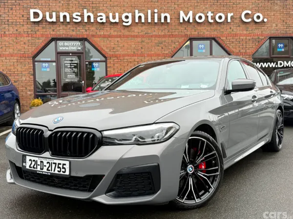 BMW 5-Series Saloon, Petrol Plug-in Hybrid, 2022, Grey