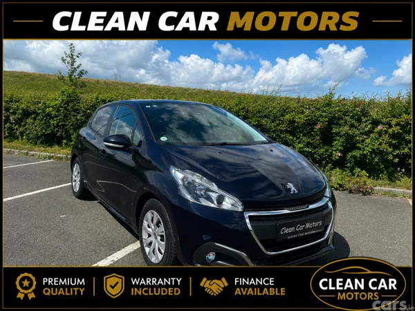Peugeot 208 Hatchback, Petrol, 2017, Black