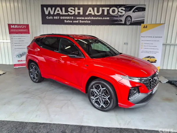 Hyundai Tucson MPV, Petrol Hybrid, 2023, Red