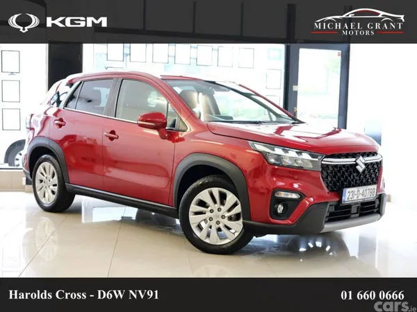 Suzuki SX4 S-Cross SUV, Petrol Hybrid, 2023, Red