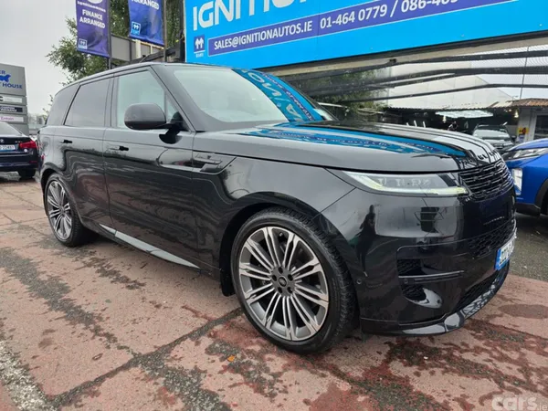 Land Rover Range Rover Sport Estate, Petrol Plug-in Hybrid, 2022, Black