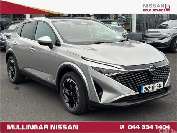 Nissan Qashqai MPV, Petrol Hybrid, 2026, Silver