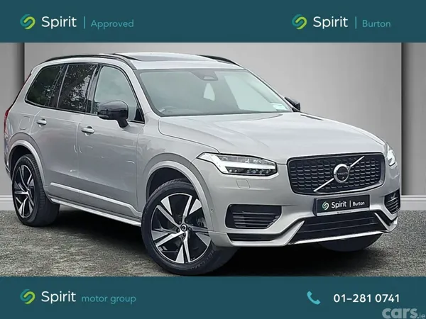 Volvo XC90 SUV, Petrol Plug-in Hybrid, 2023, Grey