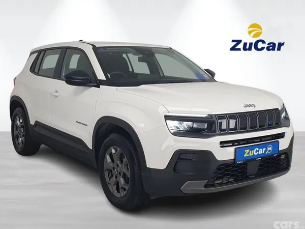 Jeep Avenger SUV, Electric, 2024, White