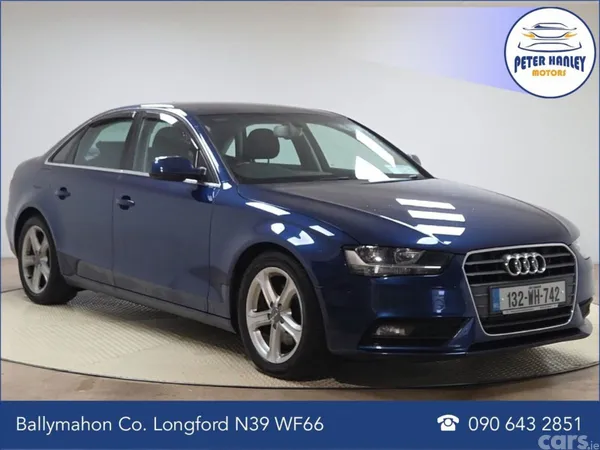 Audi A4 Saloon, Diesel, 2013, Blue