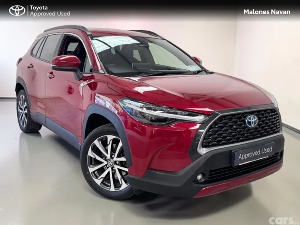 Toyota Corolla Cross SUV, Petrol Hybrid, 2023, Red