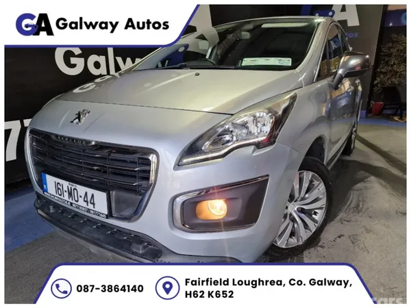 Peugeot 3008 Hatchback, Diesel, 2016, Grey