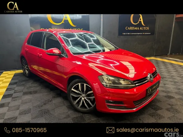 Volkswagen Golf Hatchback, Petrol, 2014, Red