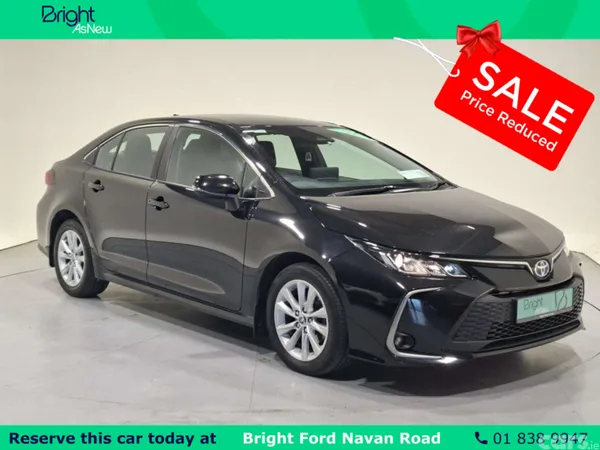 Toyota Corolla Saloon, Petrol Hybrid, 2023, Black