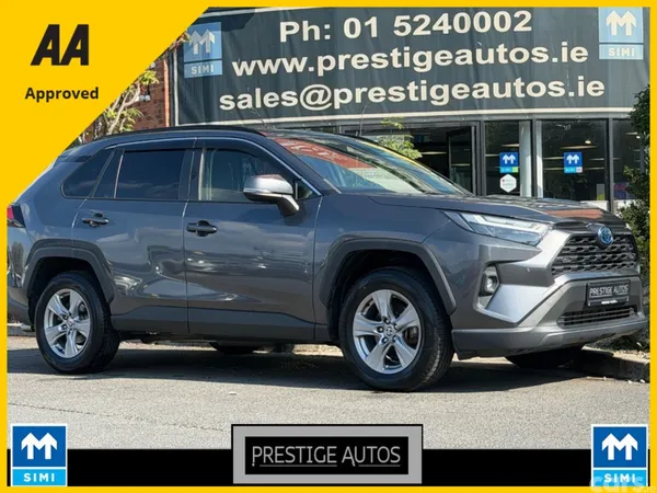Toyota RAV4 SUV, Petrol Hybrid, 2022, Grey