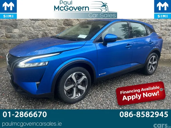 Nissan Qashqai MPV, Petrol Hybrid, 2023, Blue