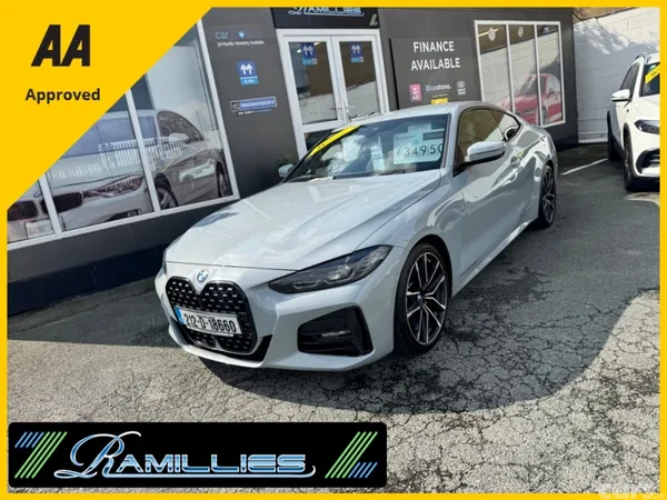 BMW 4-Series Coupe, Diesel, 2021, Grey