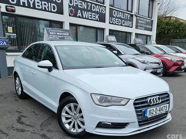 Audi A3 Saloon, Petrol, 2016, White