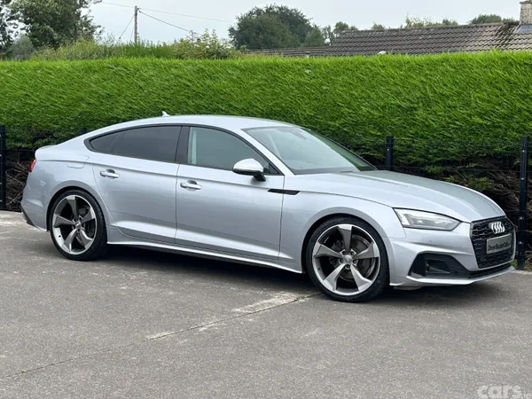 Audi A5 Hatchback, Diesel Hybrid, 2020, Silver