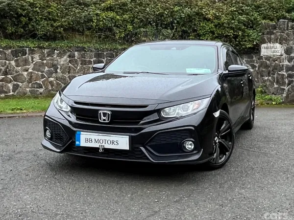 Honda Civic Hatchback, Petrol, 2018, Black