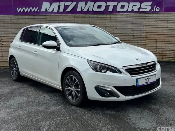 Peugeot 308 Hatchback, Diesel, 2017, White